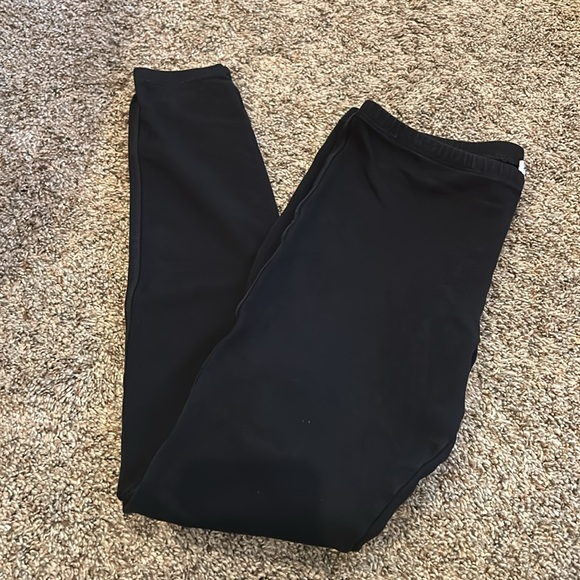 Splendid Womens Cotton Modal Leggings Black - Picture 2 of 5